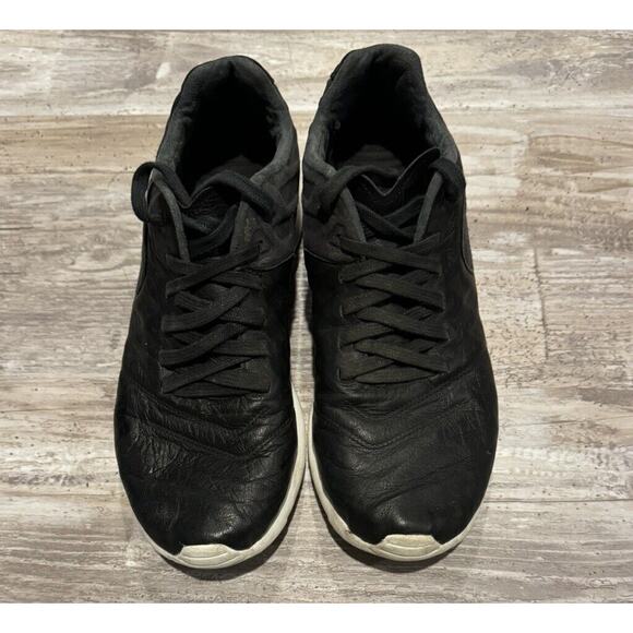 Size 8.5 - Nike Roshe Tiempo 6 Black - Picture 1 of 7